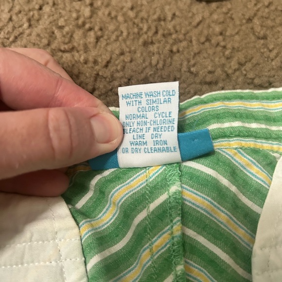 Delia’s vintage skirt‎ spring 2004 striped green size 11/12 - Picture 6 of 8